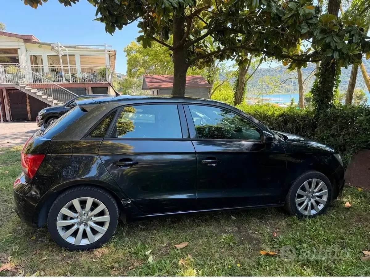 Usata Audi A1 90 CV (66 kW) 2014 Nero Utilitaria