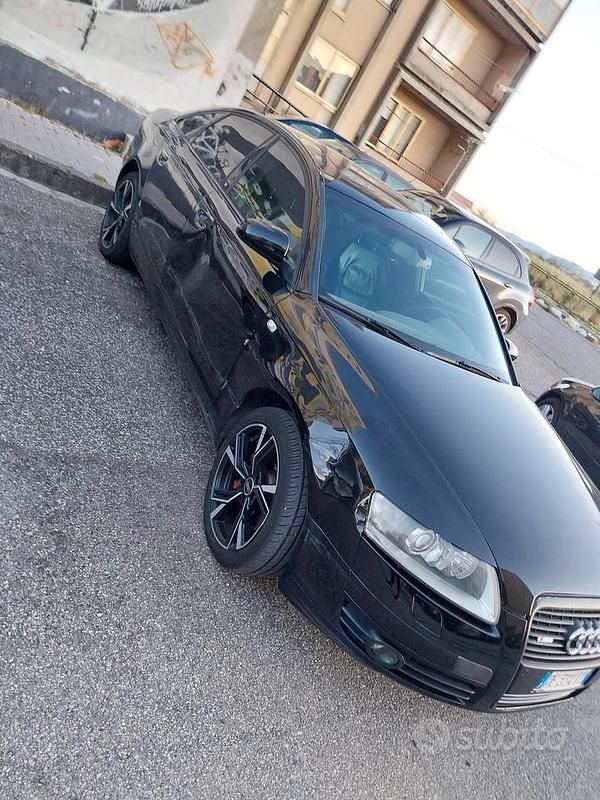 Usata Audi A6 S-Line 233 CV (171 kW) 2007 Nero Berlina