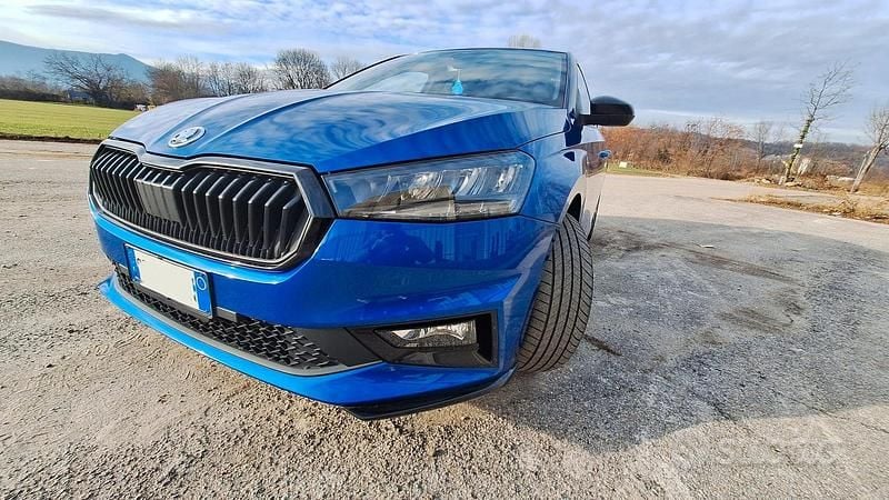 Usata Skoda Fabia Monte Carlo 80 CV (58 kW) 2022 Blu Berlina