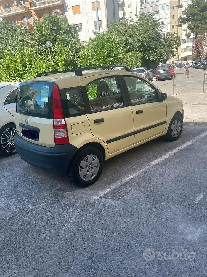 Usata Fiat Panda Dynamic 60 CV (44 kW) 2005 Giallo Utilitaria
