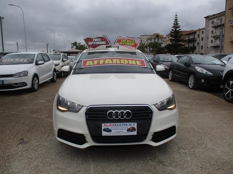 Usata Audi A1 Ambition 86 CV (63 kW) 2012 Bianco Utilitaria