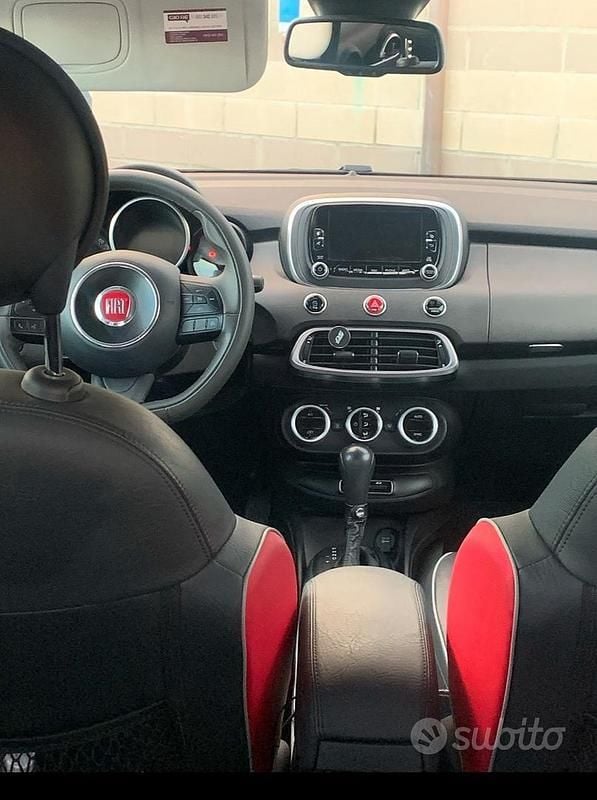 Usata Fiat 500X Cross 140 CV (102 kW) 2015 Rosso SUV