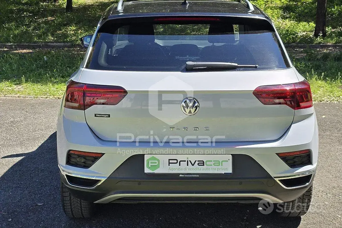 Usata VW T-Roc Advance 150 CV (110 kW) 2019 Bianco SUV