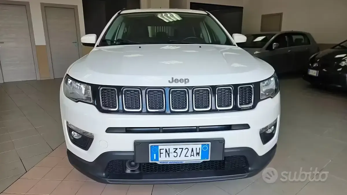 Usata Jeep Compass Longitude 140 CV (102 kW) 2017 Bianco SUV