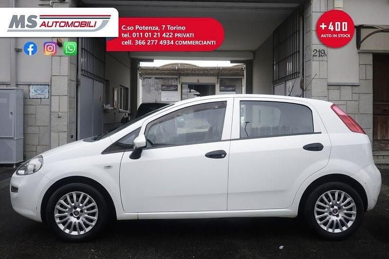Usata Fiat Punto Lounge 75 CV (55 kW) 2015 Bianco Utilitaria