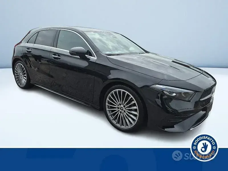 Usata Mercedes A180 Advanced Plus 116 CV (85 kW) 2025 Nero metallizzato Berlina