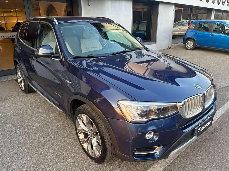 Usata BMW X3 xLine 249 CV (183 kW) 2017 Blu/azzurro SUV