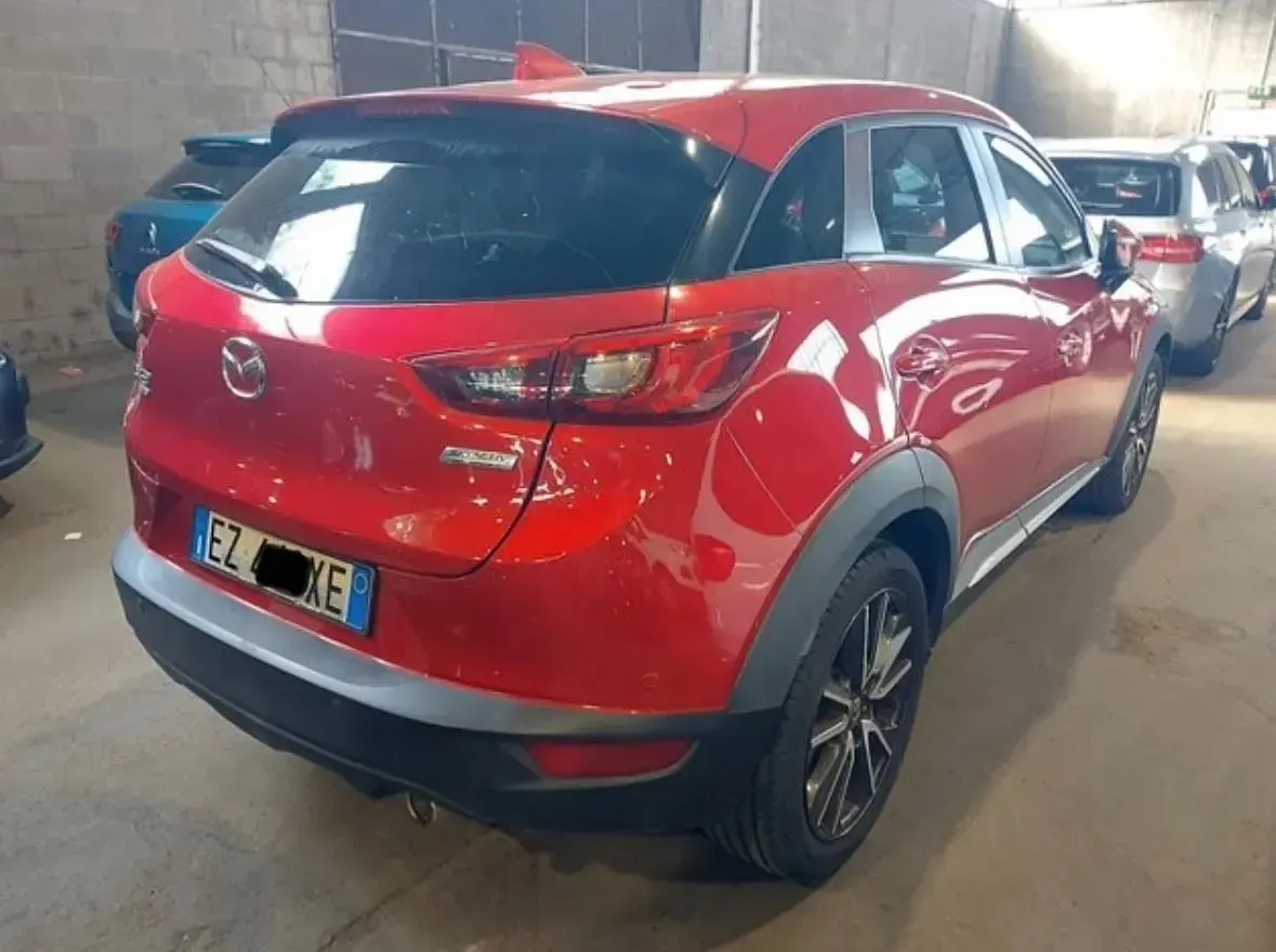 Usata Mazda CX-3 105 CV (77 kW) 2015 Rosso SUV