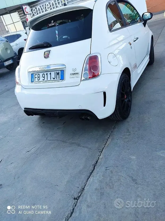 Usata Abarth 500 160 CV (117 kW) 2015 Bianco Utilitaria
