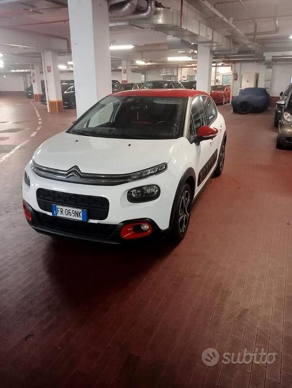 Usata Citroën C3 75 CV (55 kW) 2018 Bianco Utilitaria
