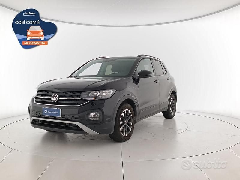 Deep black perlato Usata 2023 VW T-Cross Style SUV | 19.000 € (Buon prezzo) - Immagine 1/4