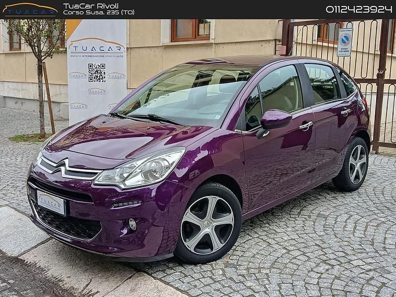 Blu Usata 2017 Citroën C3 Feel Tre volumi | 6450 € (Super prezzo) - Immagine 1/4