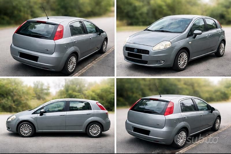 Usata Fiat Grande Punto 2007 Grigio Utilitaria