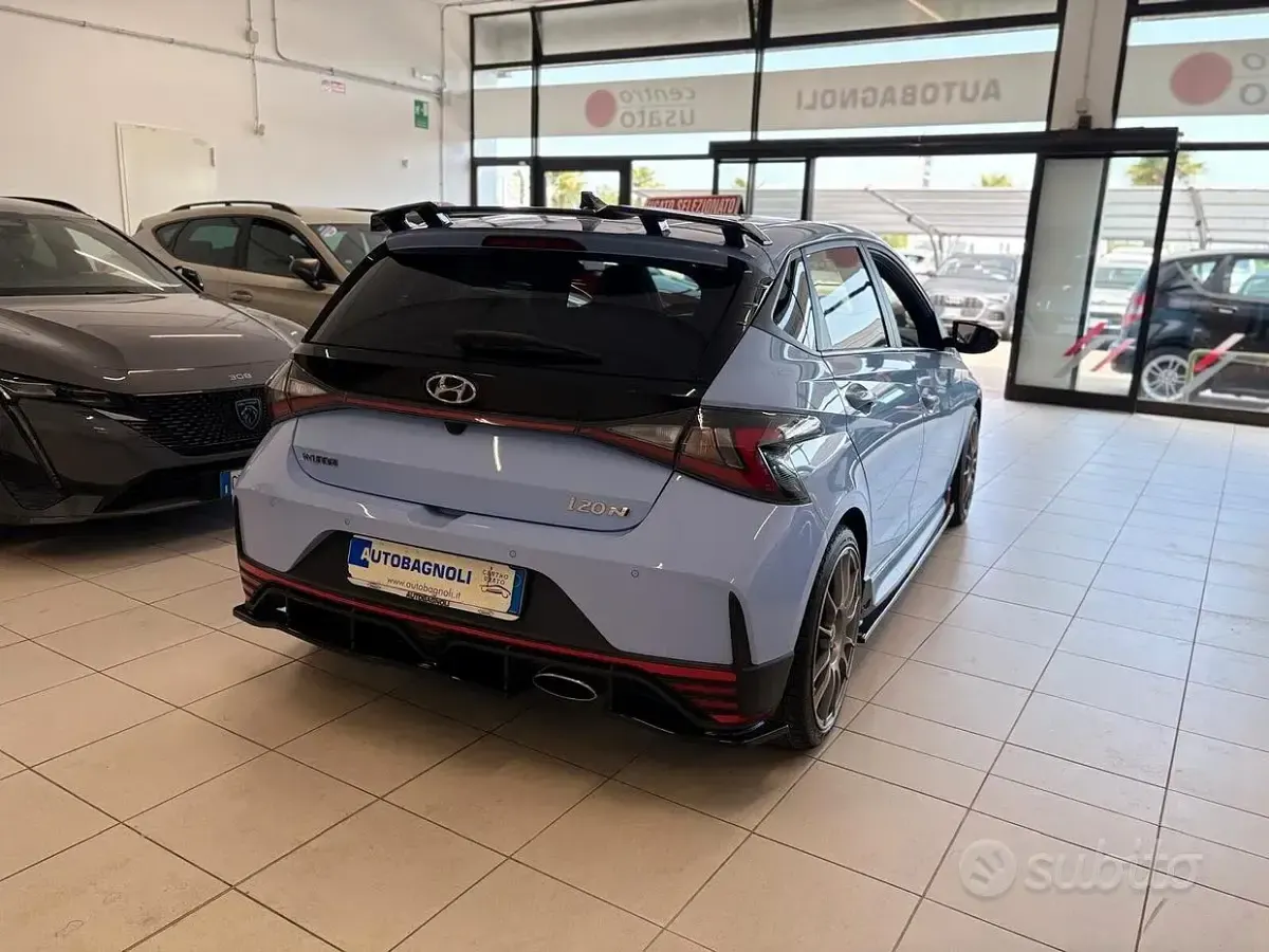 Usata Hyundai i20 N Performance 204 CV (150 kW) 2024 Blu Utilitaria