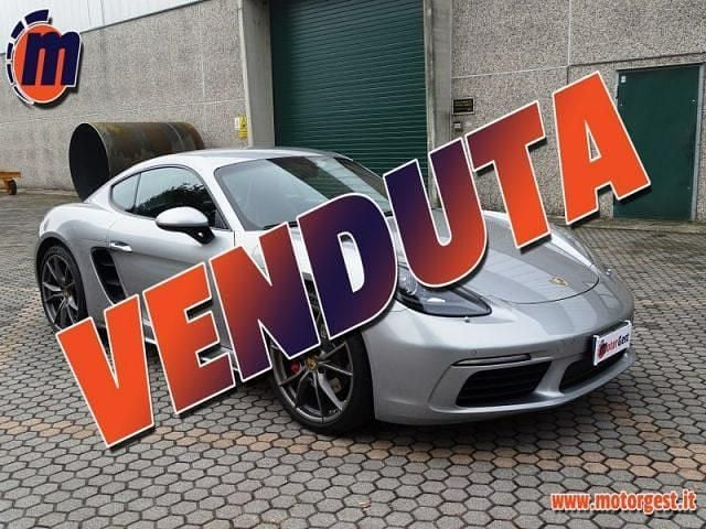 Usata Porsche 718 Cayman 350 CV (257 kW) 2016 Argento Coupé