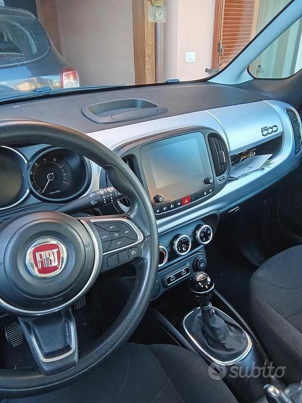 Usata Fiat 500L Connect 95 CV (69 kW) 2022 Grigio Monovolume