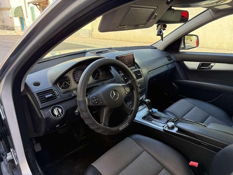 Usata Mercedes C220 Avantgarde 170 CV (125 kW) 2009 Grigio Station wagon