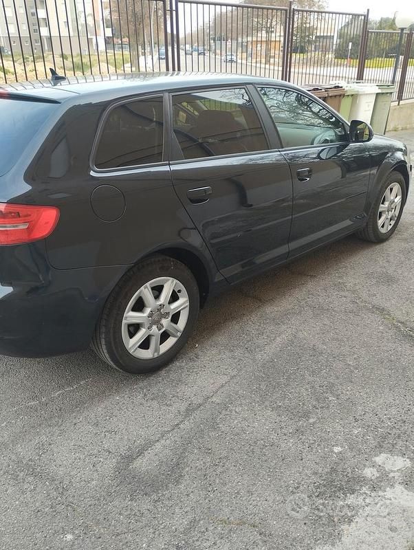 Usata Audi A3 170 CV (125 kW) 2010 Nero Utilitaria