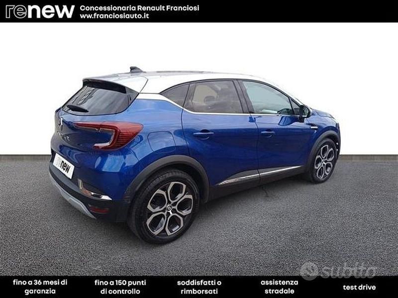 Usata Renault Captur Techno 101 CV (74 kW) 2022 Blu SUV
