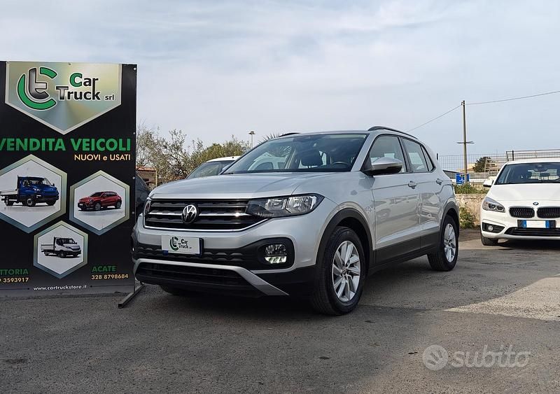 Usata VW T-Cross Advance 110 CV (80 kW) 2022 Grigio SUV