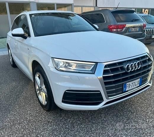 Usata Audi Q5 S-Line 150 CV (110 kW) 2018 Bianco SUV