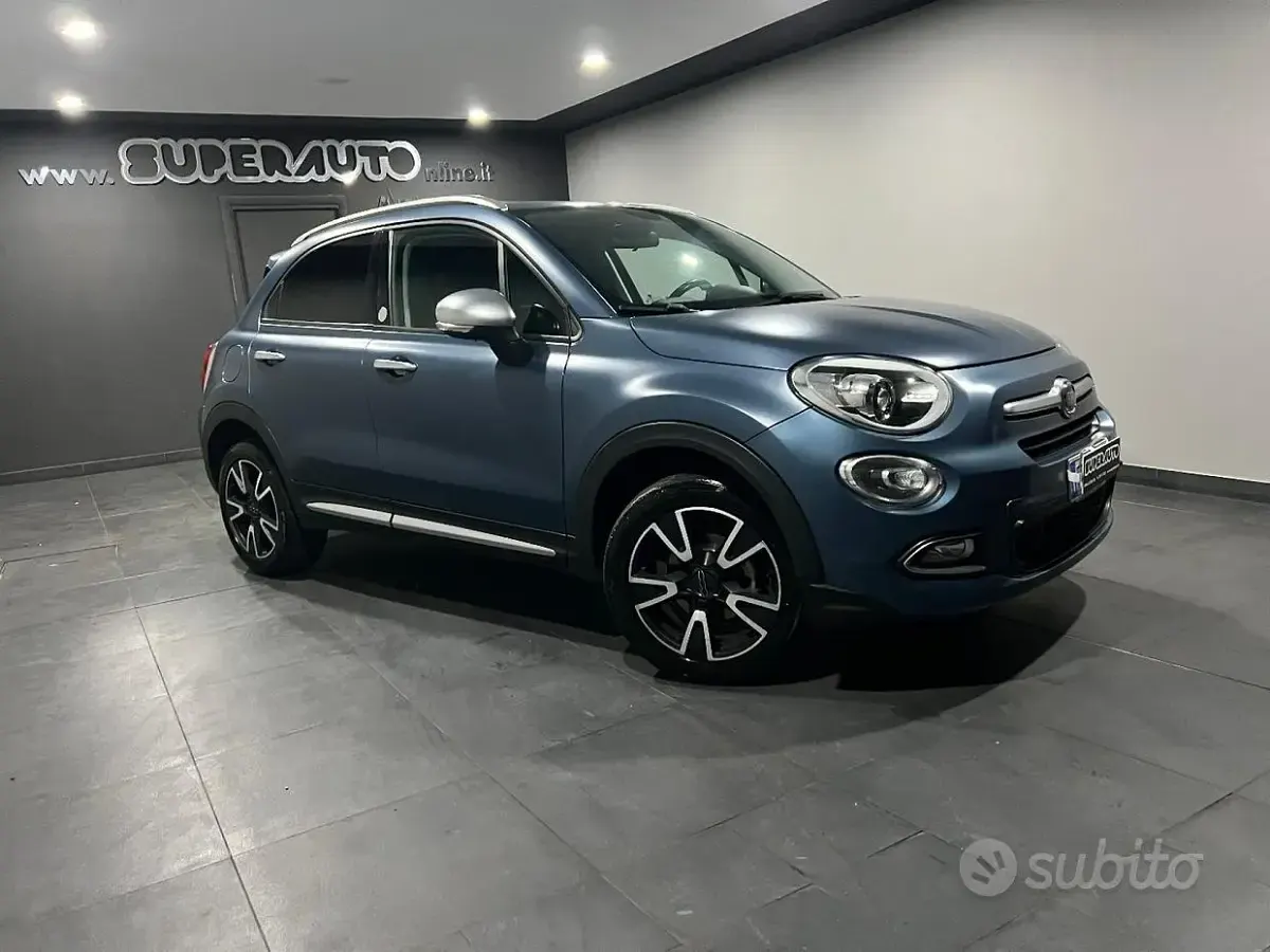 Usata Fiat 500X Mirror 95 CV (69 kW) 2019 Bluazzurro SUV