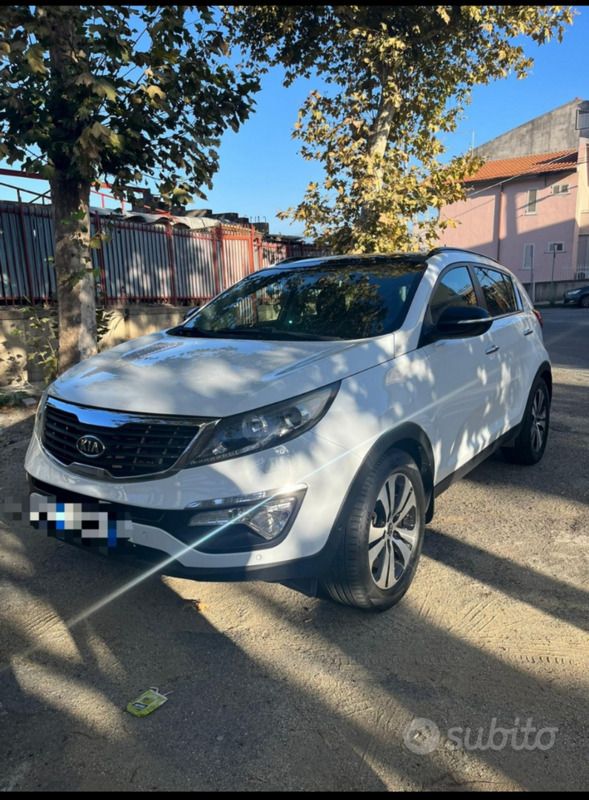 Usata Kia Sportage Active 116 CV (85 kW) 2012 Bianco SUV