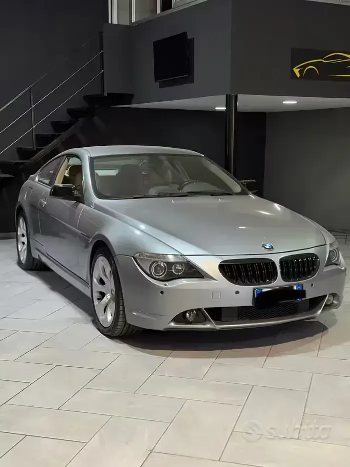 Usata BMW 645 Efficient Dynamics 333 CV (244 kW) 2004 Grigio Coupé