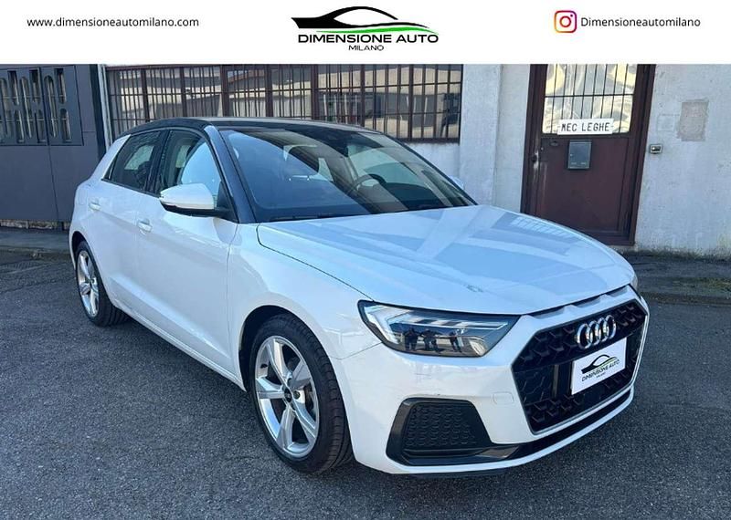 Usata Audi A1 Sportback Ambiente 116 CV (85 kW) 2021 Bianco Utilitaria