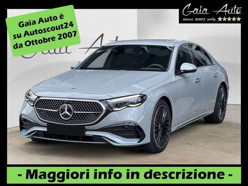 Grigio Usata 2024 Mercedes E220 AMG Line Premium Tre volumi | 54.890 € (Super prezzo) - Immagine 1/4