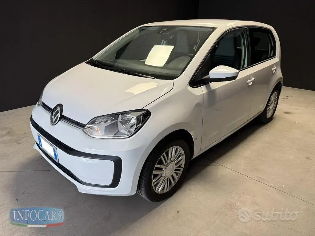Begagnad VW up! 65 HK (47 kW) 2023 Vit Halvkombi