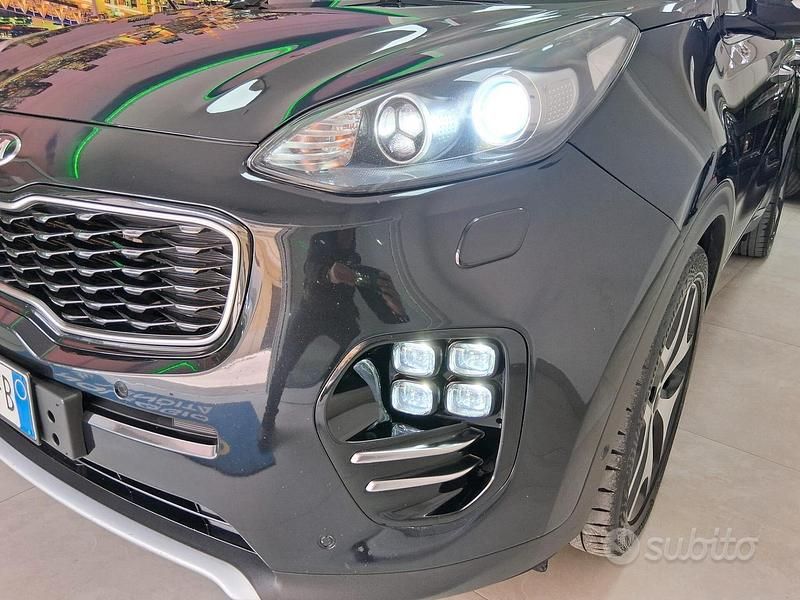 Usata Kia Sportage GT-Line 185 CV (136 kW) 2016 Nero SUV