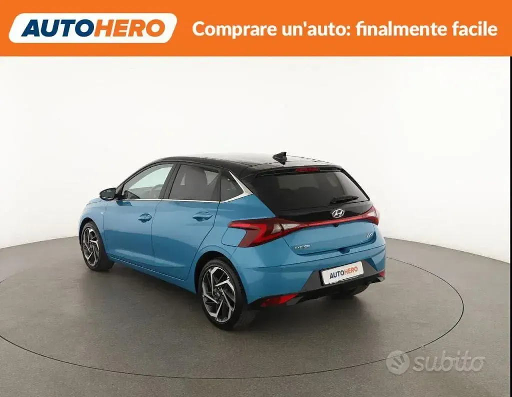 Usata Hyundai i20 101 CV (74 kW) 2023 Bluazzurro Utilitaria