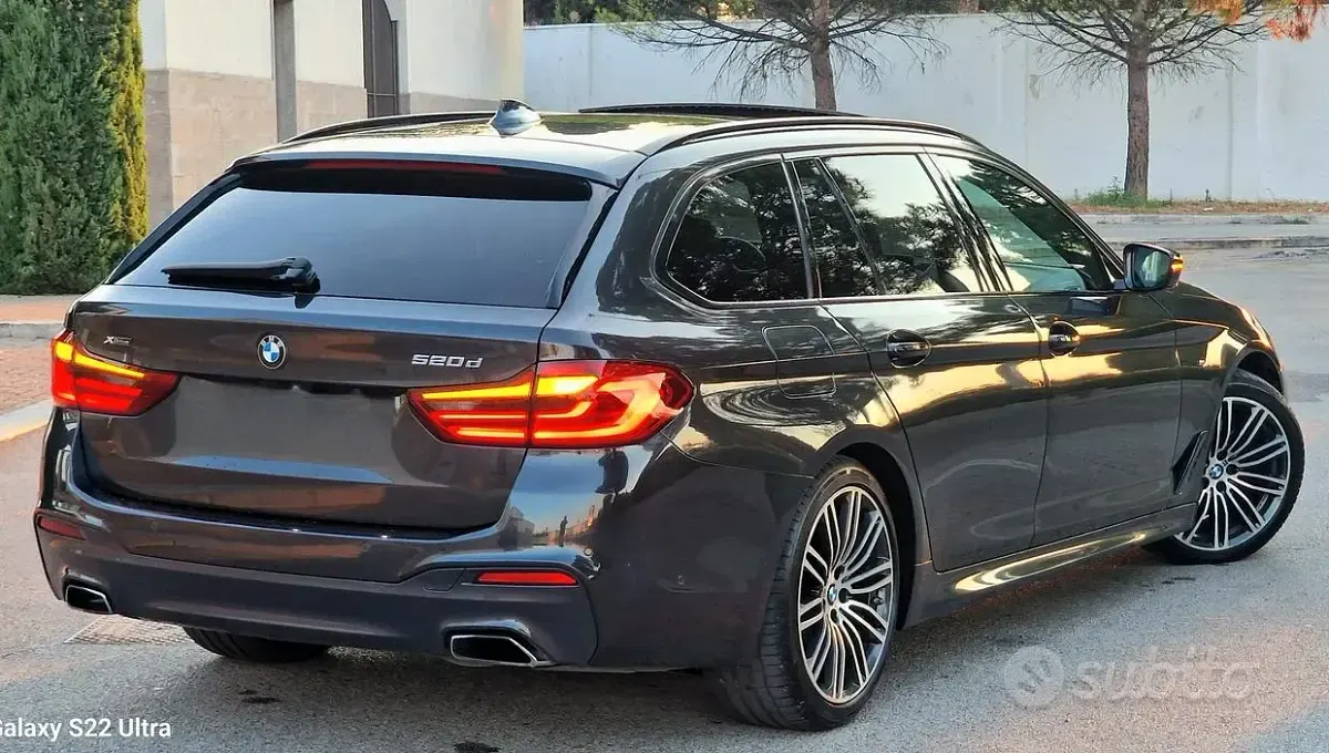 Usata BMW 520 M Sport 190 CV (139 kW) 2018 Grigio Station wagon
