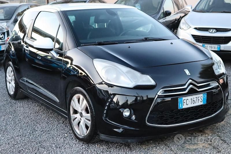 Nero Usata 2015 DS Automobiles DS3 Sport Chic Coupé | 5990 € (Buon prezzo) - Immagine 1/4