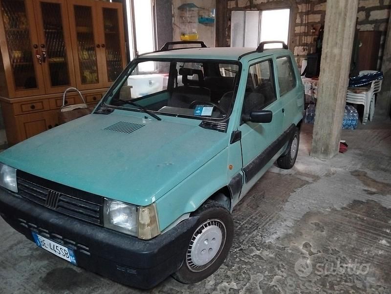 Usata Fiat Panda 1999 Verde Utilitaria