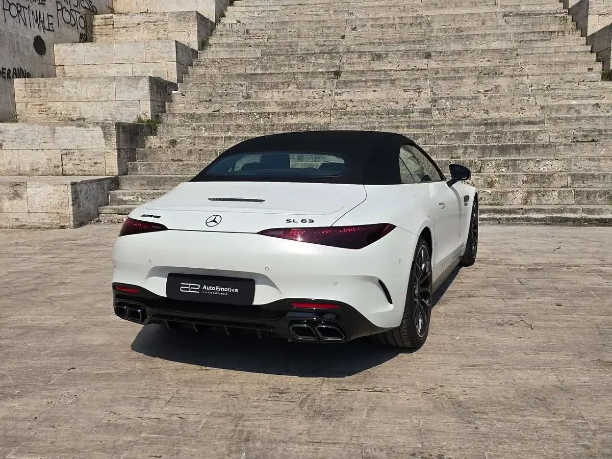 Usata Mercedes SL63 AMG Premium Plus 585 CV (430 kW) 2024 Bianco Cabrio