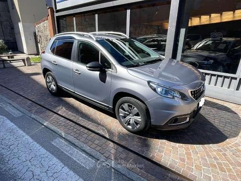Usata Peugeot 2008 Active 99 CV (72 kW) 2018 Grigio SUV