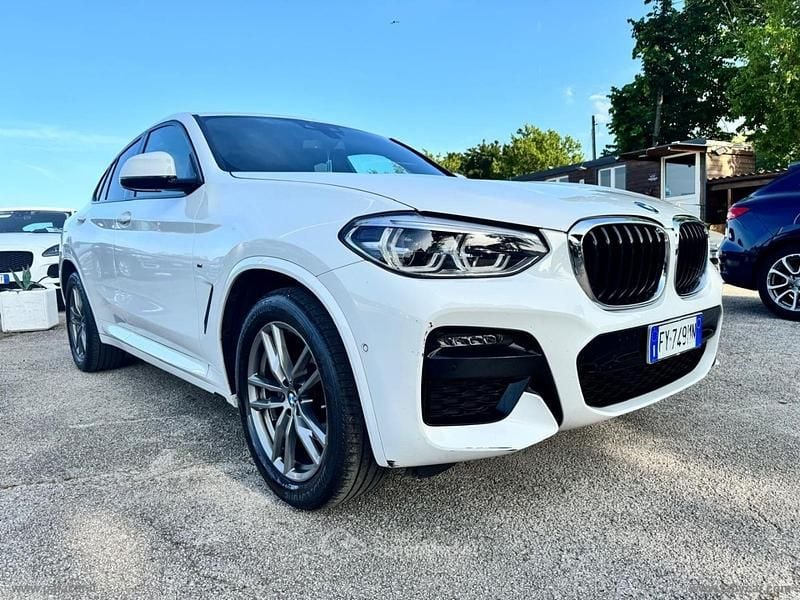 Usata BMW X4 M Sport 190 CV (139 kW) 2019 Bianco SUV