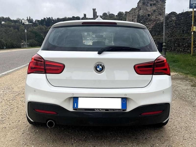 Begagnad BMW 114 M Sport 95 HK (69 kW) 2017 Vit Halvkombi
