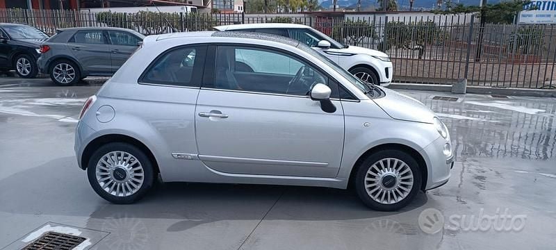 Usata Fiat 500 Lounge 85 CV (62 kW) 2011 Grigio Berlina