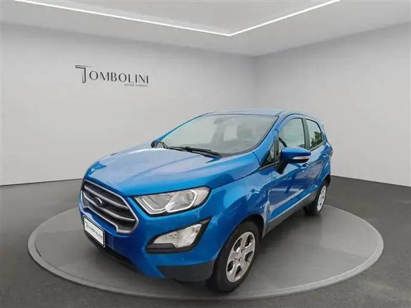 Usata Ford Ecosport S 95 CV (69 kW) 2020 Azzurro pastello SUV