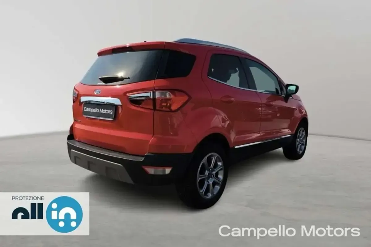 Usata Ford Ecosport Titanium 99 CV (72 kW) 2019 Rosso SUV