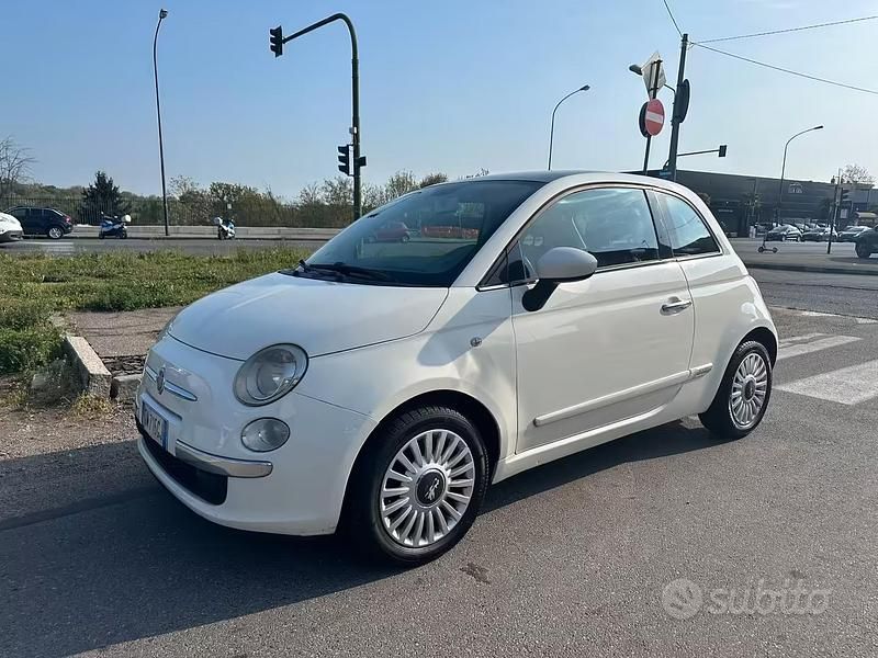 Usata Fiat 500 69 CV (50 kW) 2008 Bianco Berlina