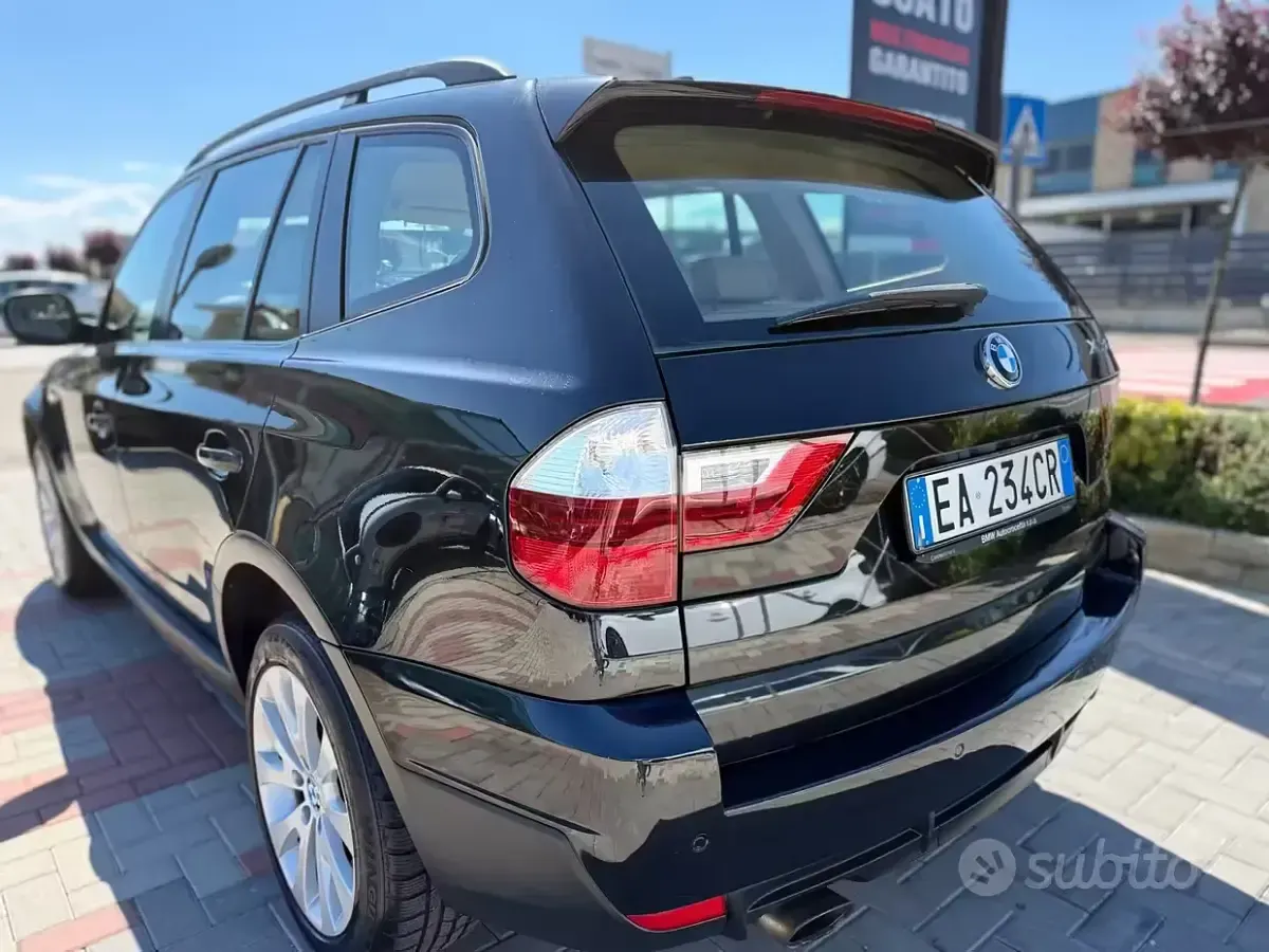 Usata BMW X3 177 CV (130 kW) 2010 Nero SUV