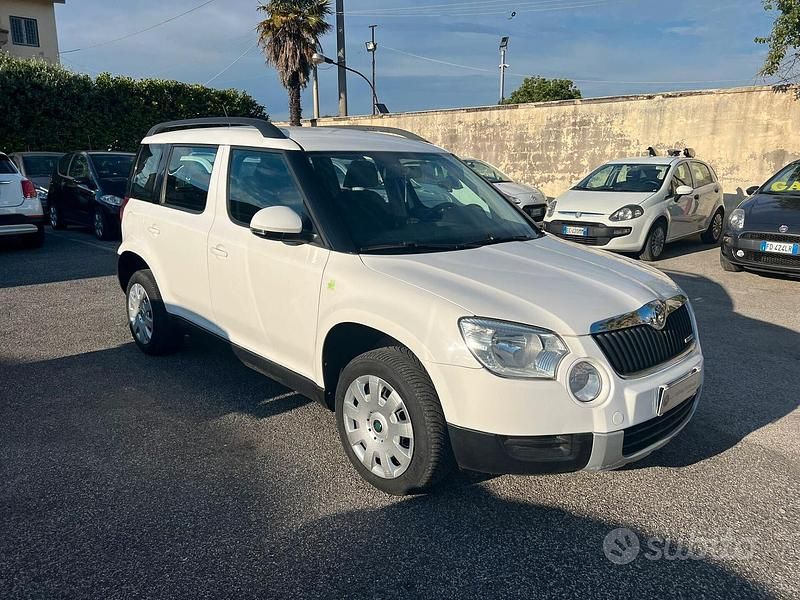 Usata Skoda Yeti GreenLine 105 CV (77 kW) 2013 Bianco SUV