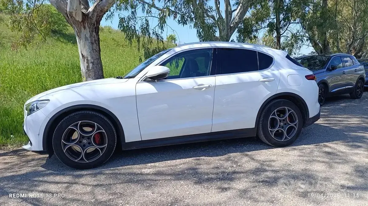 Usata Alfa Romeo Stelvio 179 CV (131 kW) 2017 Bianco SUV