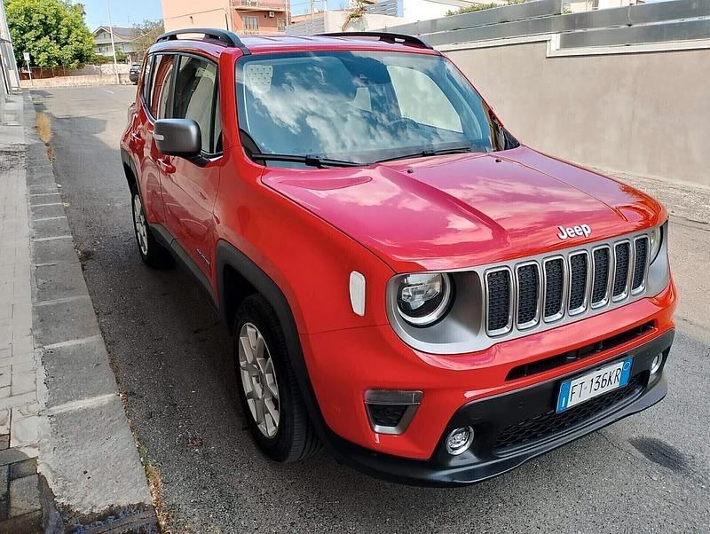 Usata Jeep Renegade Limited 169 CV (124 kW) 2019 Rosso SUV