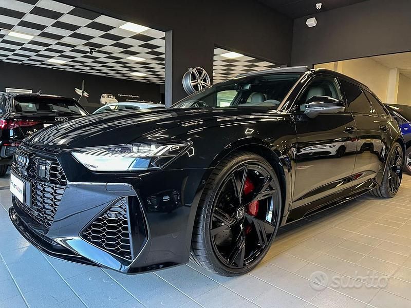 Nuova Audi RS6 Performance 629 CV (462 kW) 2025 Nero Station wagon