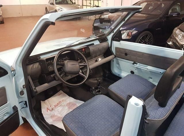 Usata Fiat Panda Young 2001 Azzurro Cabrio